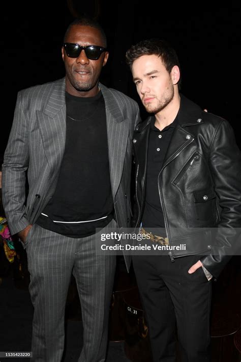 idris elba e liam payne ospiti da versace|Idris Elba, Liam Payne Attend Versace Show .